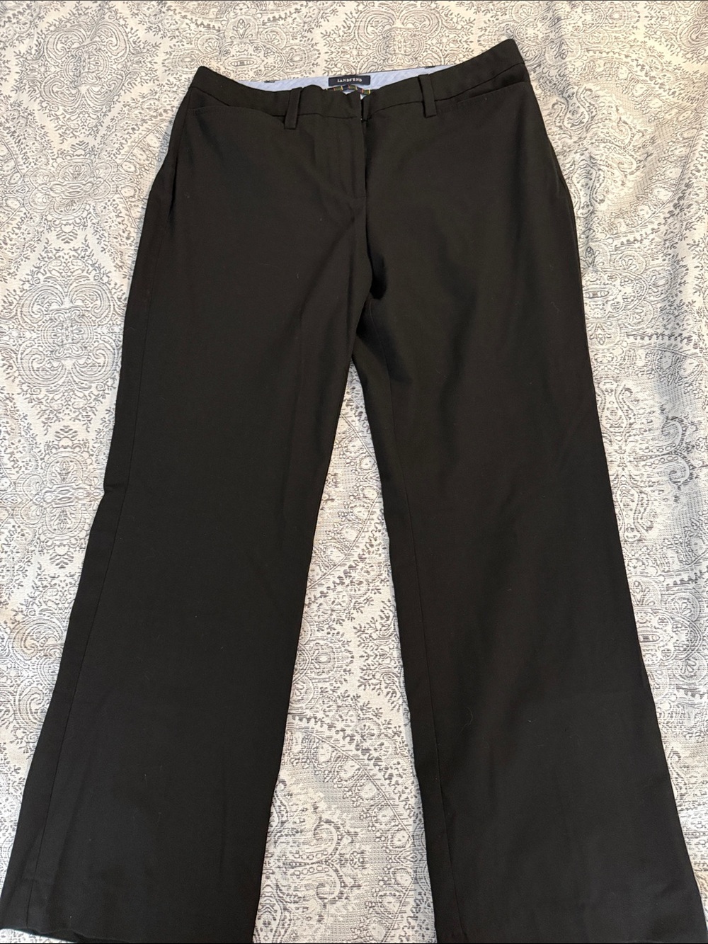 Lands End Black Women’s Dress Slacks - Size 10